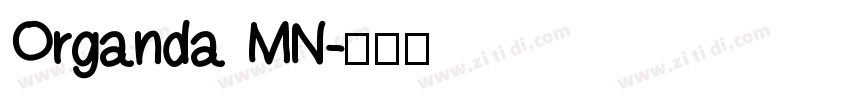 Organda MN字体转换